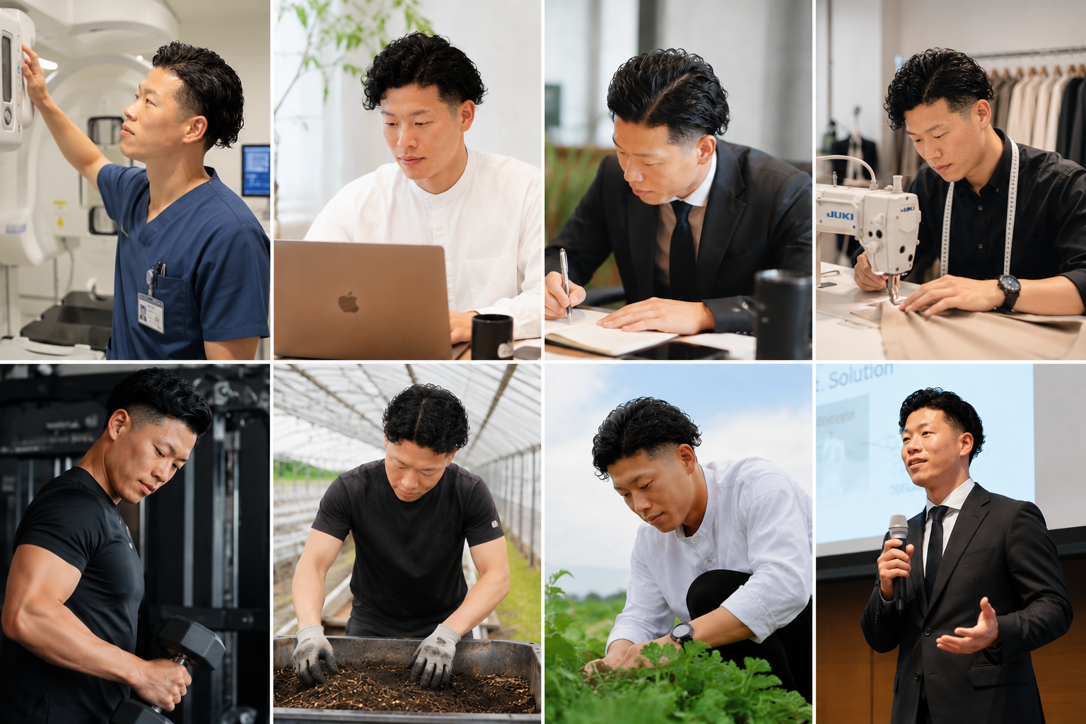 医療・IT・アパレル・トレーニング・農業など多様な現場で活動する草場颯